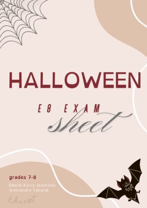 Arkusz E8 Halloween – klasy 7-8